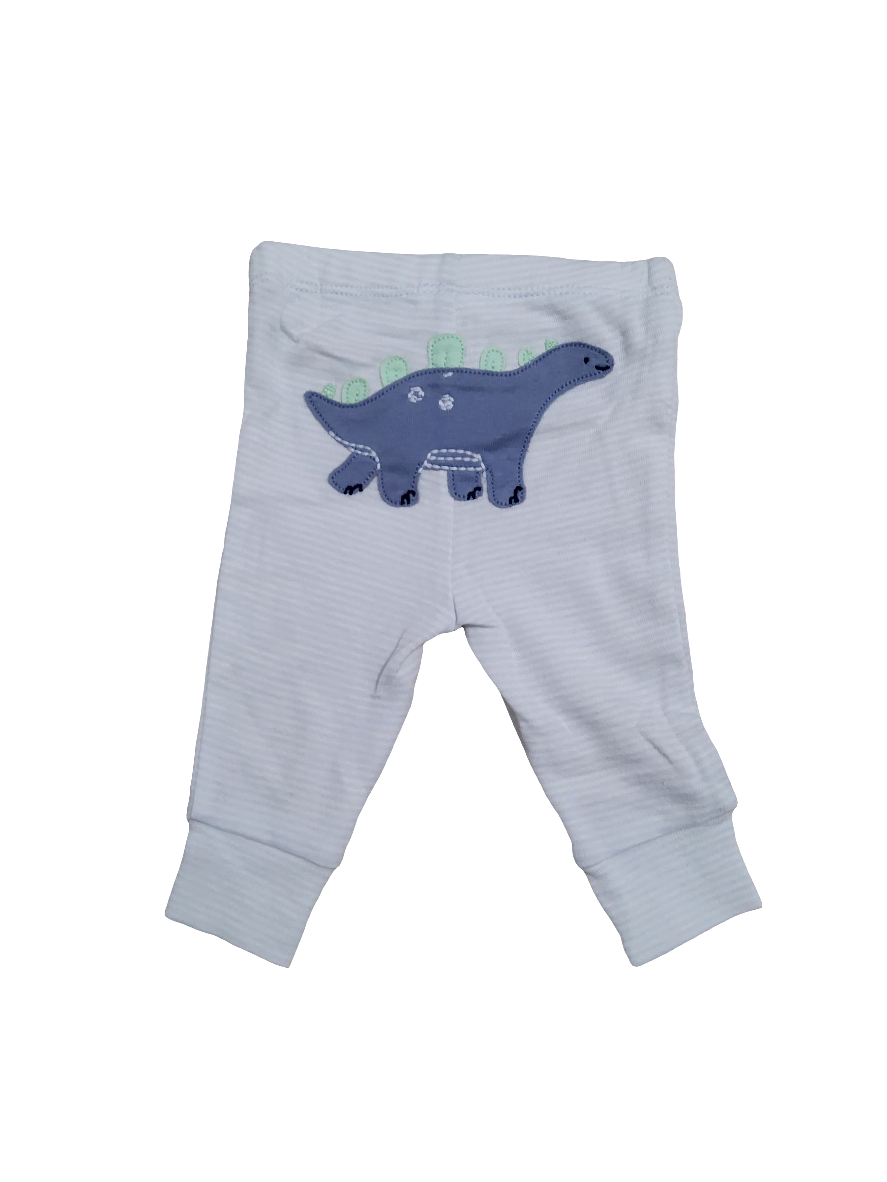 Carter's kit body 2 peças e calça dinossauro 100% algodão