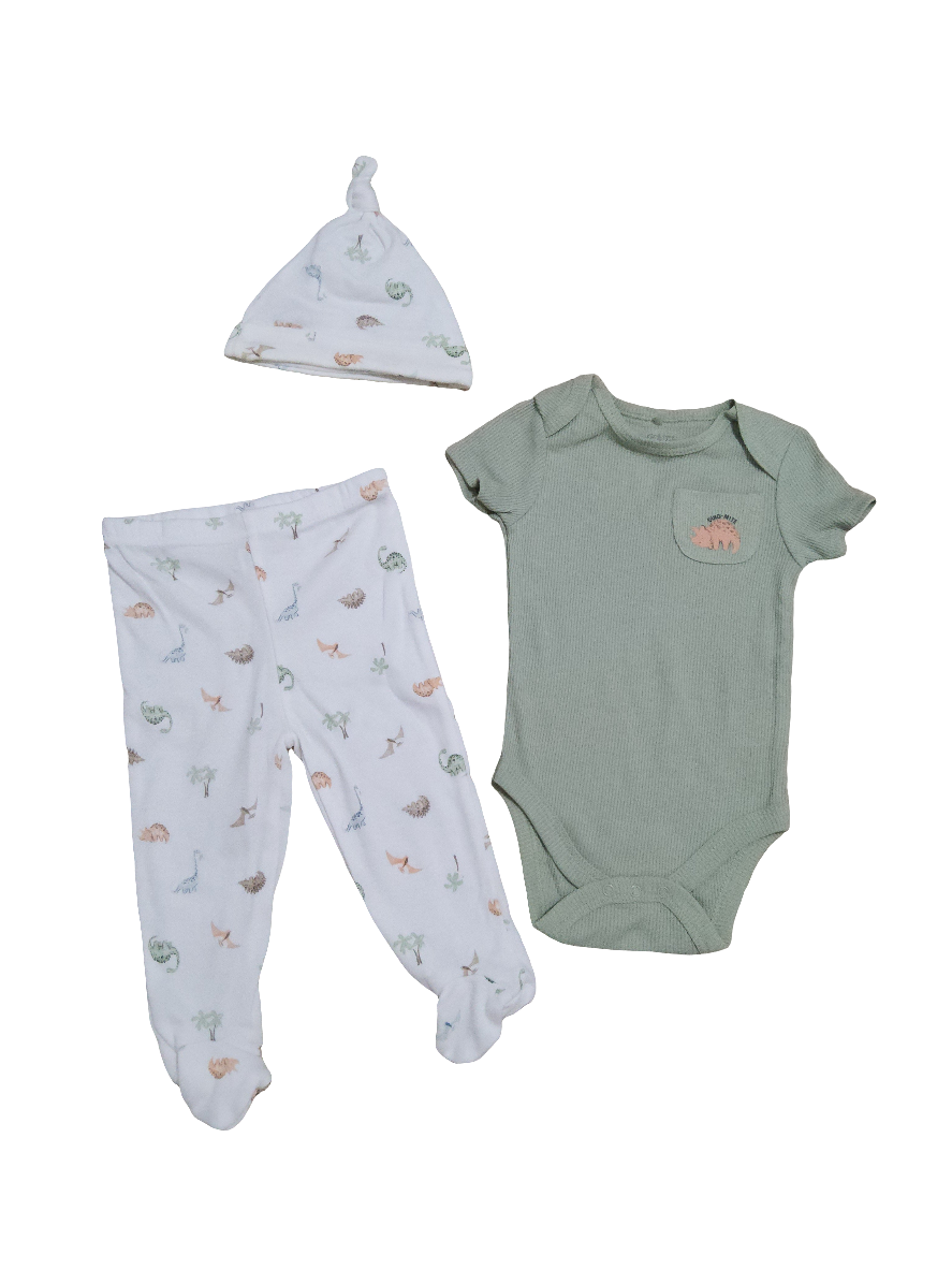 Le Top bebé Conjunto menino 3 peças