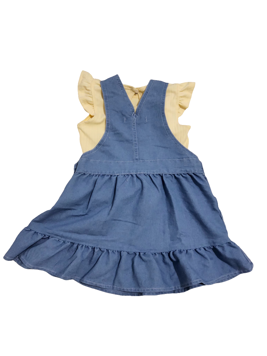 Emma & Elsa vestido com blusa