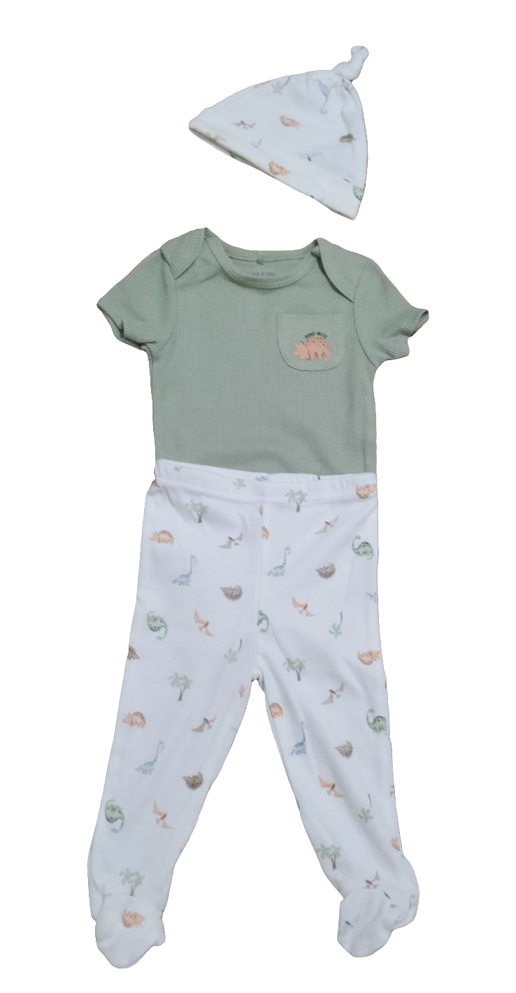 Le Top bebé Conjunto menino 3 peças