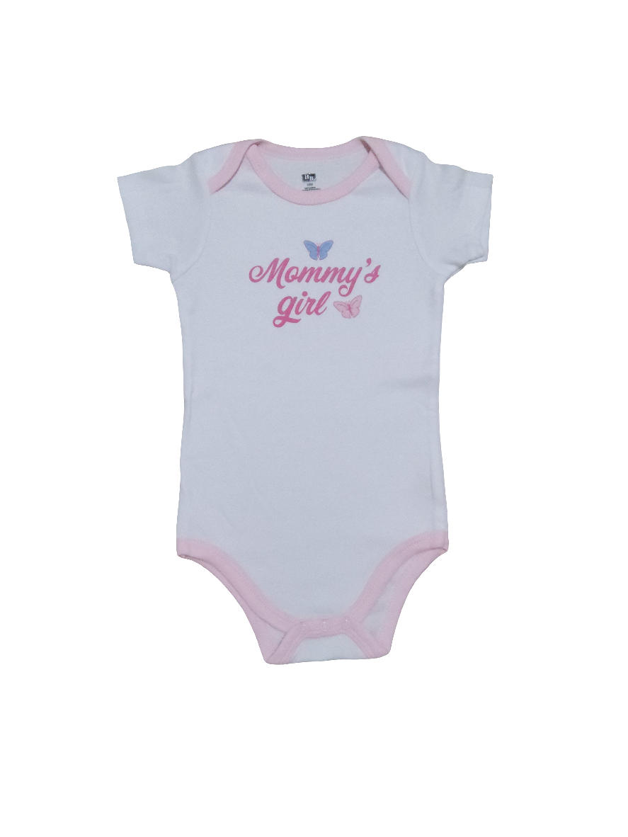 Hudson kit body bebê menina 3 peças manga curta 100% algodão