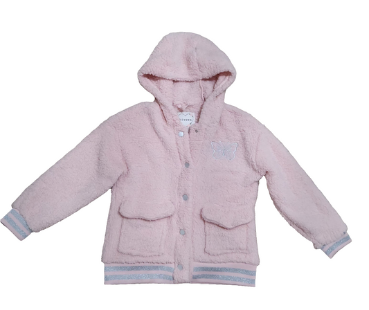 Btween casaco menina rosa