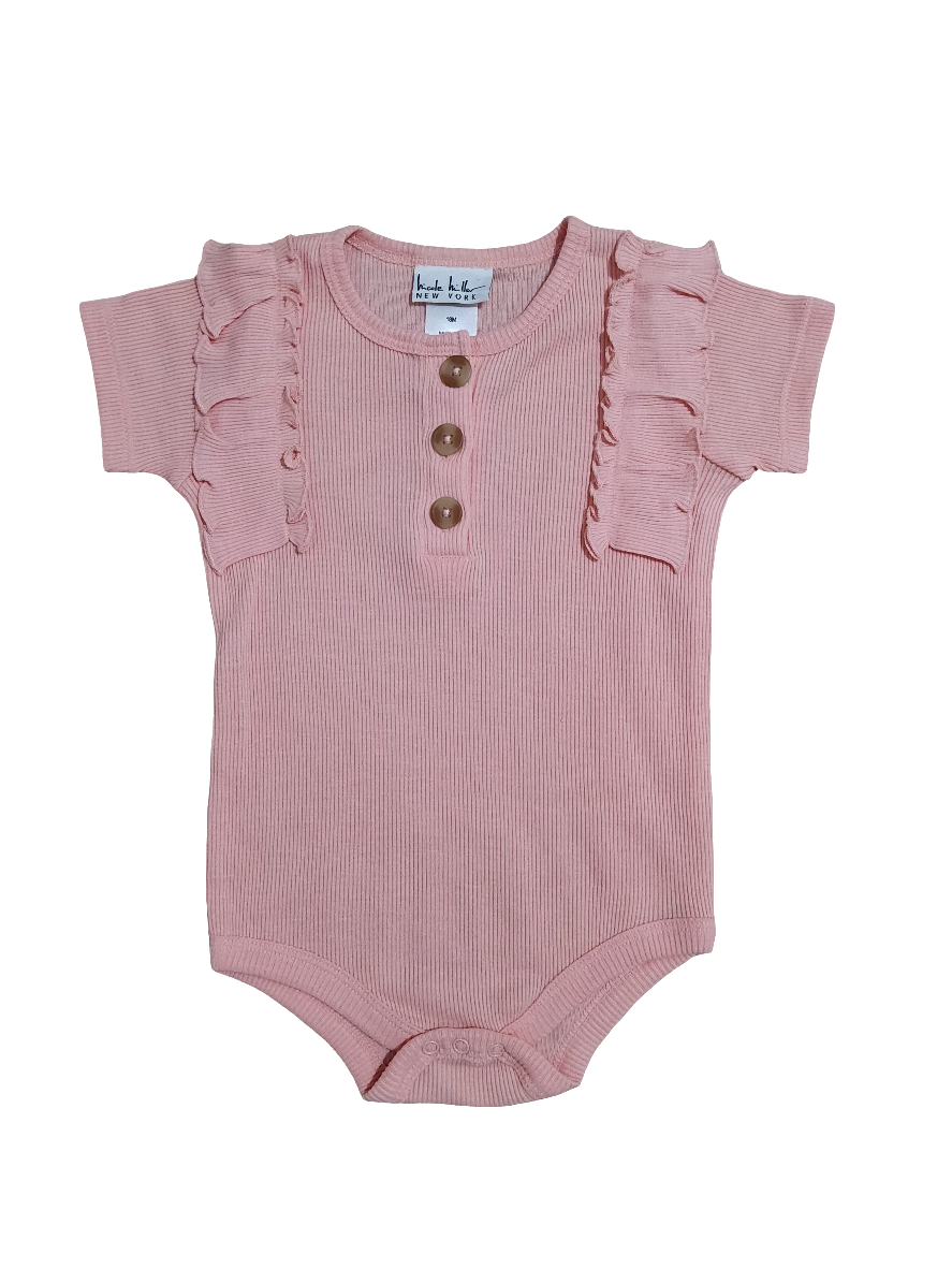 Nicole Miller New York kit body bebê menina 3 peças
