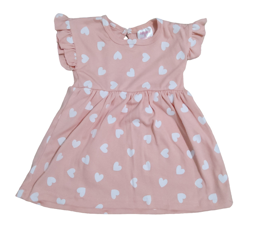 Buttons&Stitches kit vestido bebê menina 2 peças