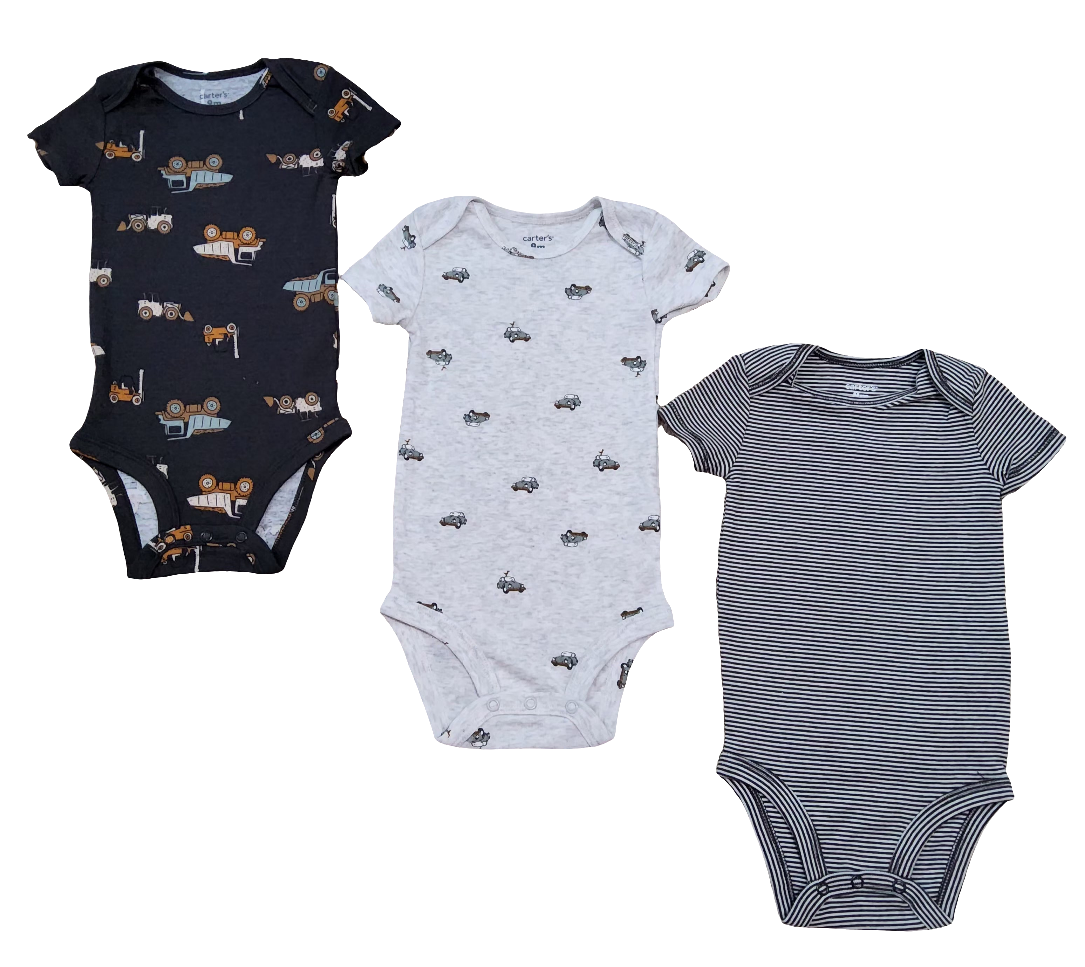 Carter's kit body 3 peças menino