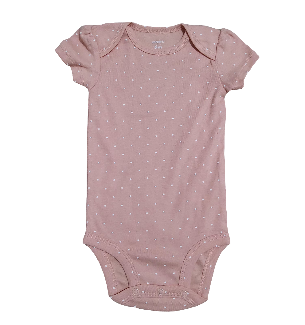 Carter's kit body bebê menina 5 peças