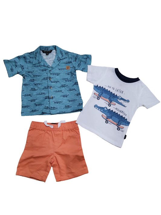 American Hawk conjunto 3 peças menino