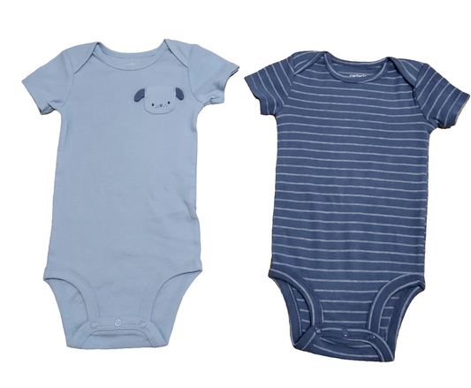 Carter's kit body bebê menino 2 peças