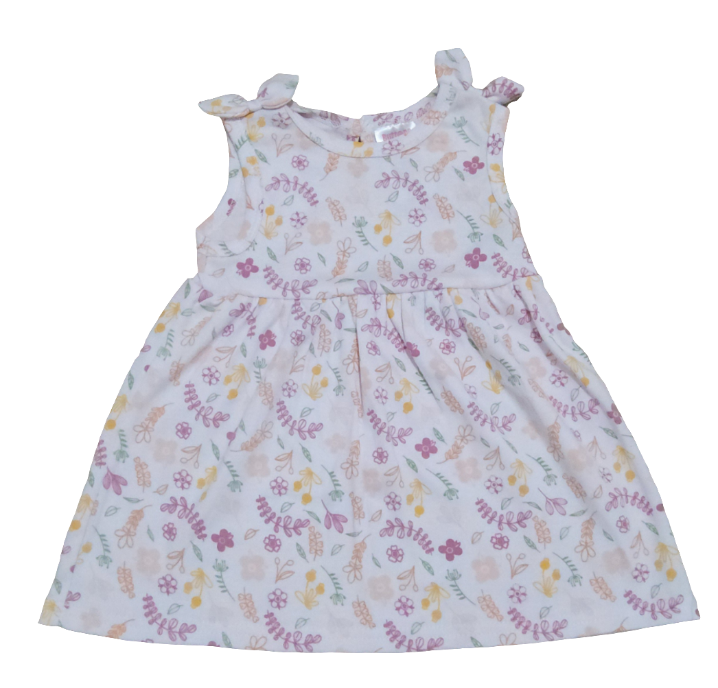 Buttons&Stitches kit vestido bebê menina 2 peças