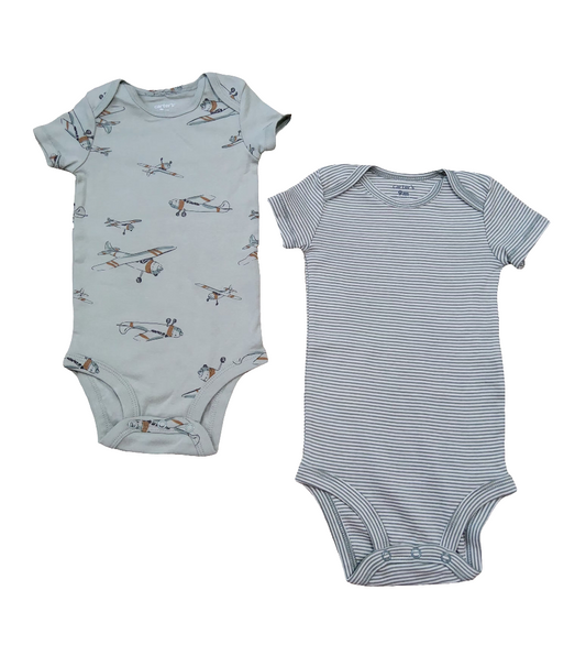 Carter's kit body 2 peças menino