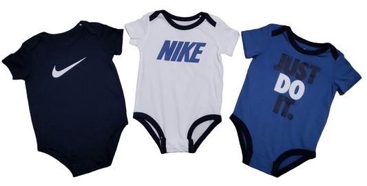 Nike kit body menino 3 peças