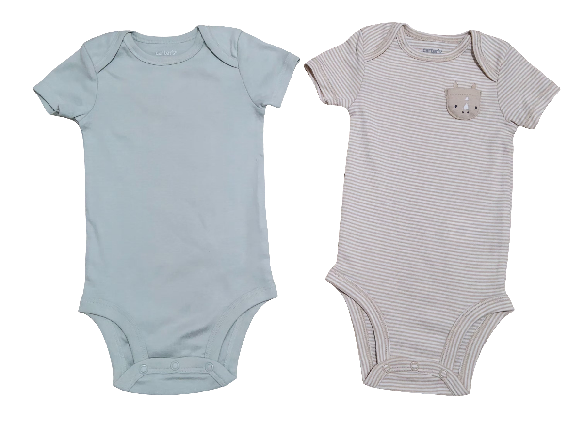 Carter's kit body menino 2 peças
